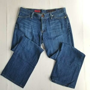 AG Adriano Goldschmied Straight Wide Leg 29 30